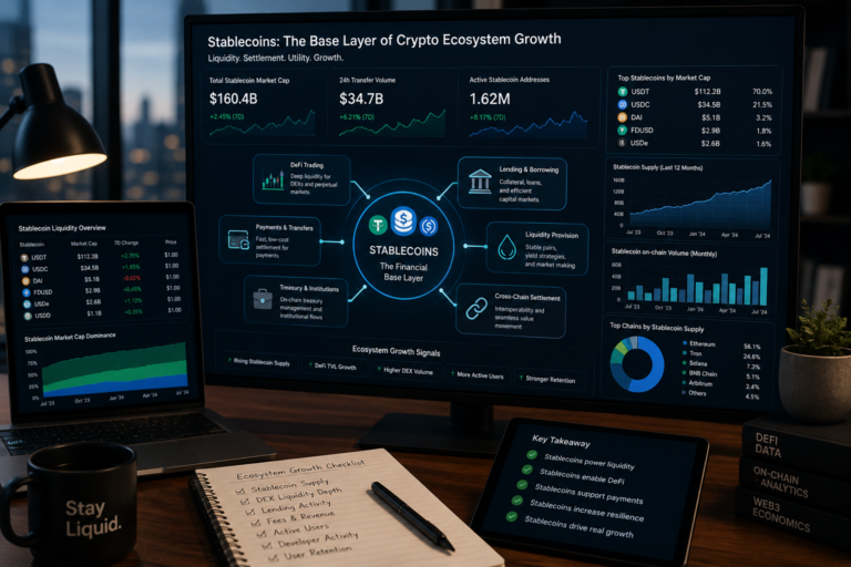 Stablecoins Ecosystem Growth: 7 Critical Reasons They Became Crypto’s Base Layer