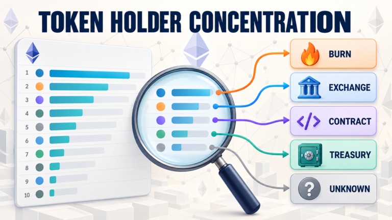 Check Token Holder Concentration on Etherscan Before Buying