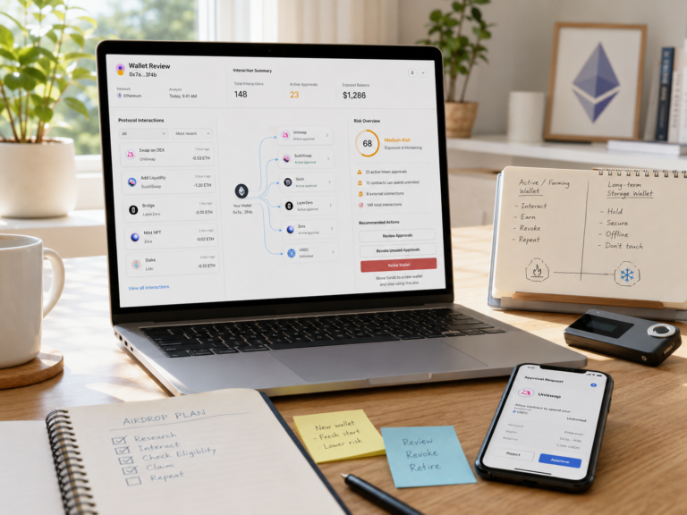 Airdrop Farming Wallet Risk: 7 Hidden Ways Exposure Compounds