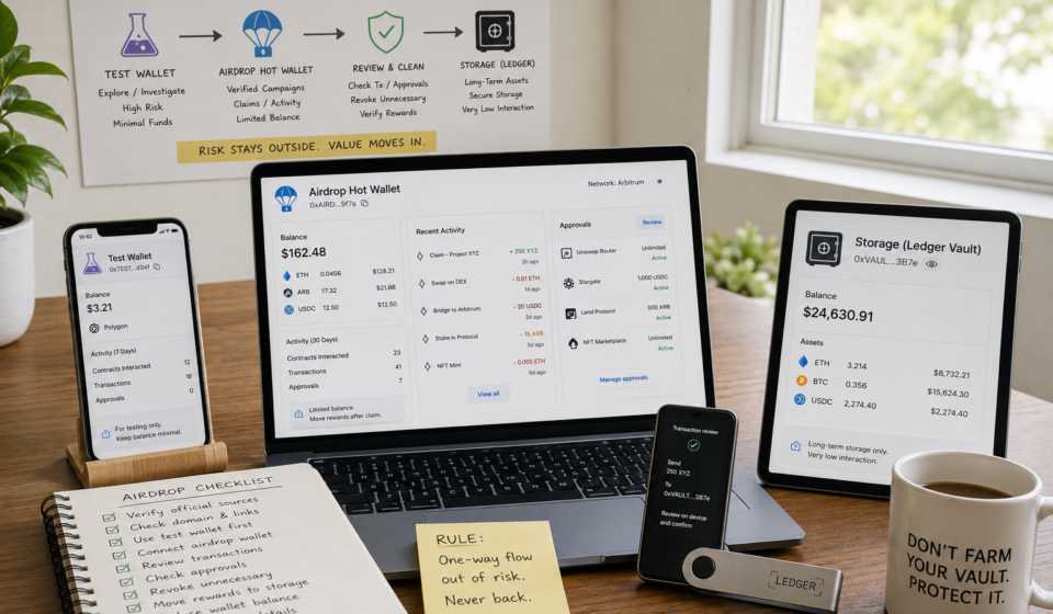 Base Airdrop 2026 Projects to Watch High-Potential Rewards Hardware wallets for secure storage