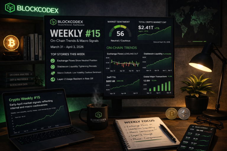 Crypto On-Chain Trends (April 2026): 5 Key Signals Behind a Cautious Market