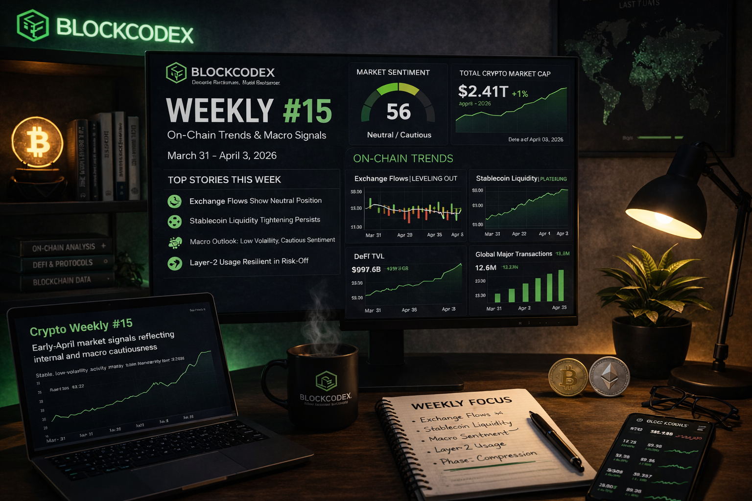 Weekly #15: Crypto On-Chain Trends and Macro Signals Revealing a Cautious Market Shift