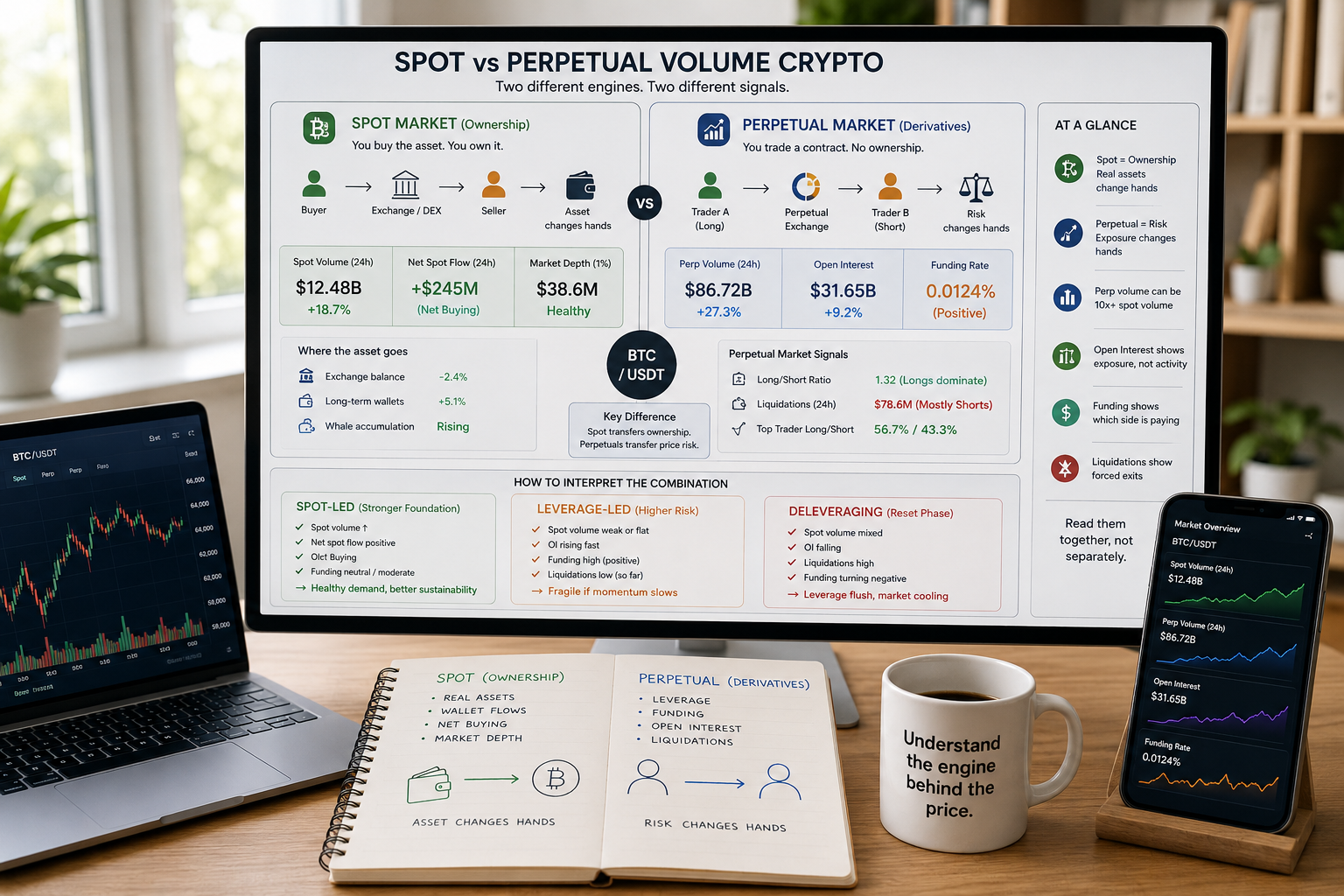 Spot vs Perpetual Volume Crypto: 7 Critical Differences Investors Should Read