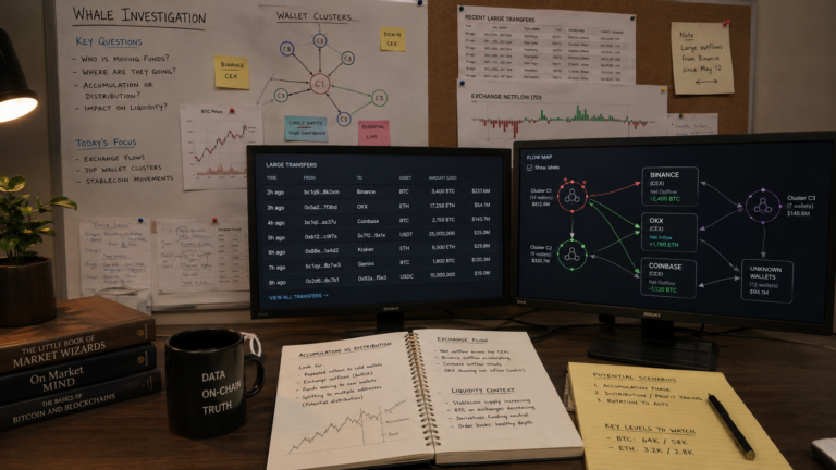 How to Analyze Whale Activity: 7 On-Chain Signals Investors Should Track