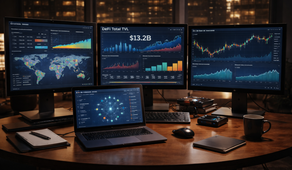 best crypto analytics tools showing on-chain analysis dashboards and blockchain data metrics