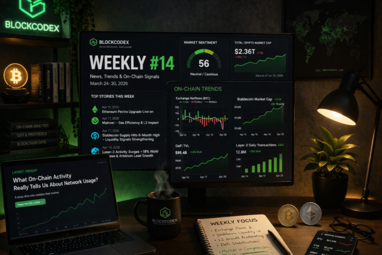 Crypto On-Chain Trends (March 2026): 5 Key Signals Showing a Market Pause