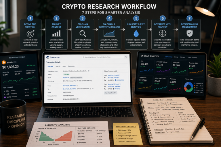 Crypto Research Workflow: 7 Powerful Steps for Smarter Analysis