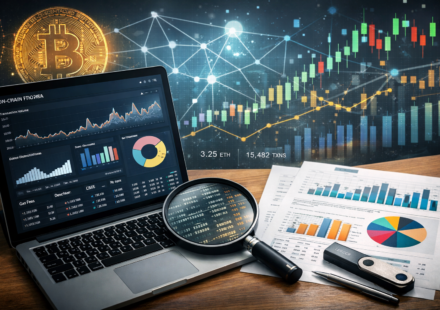 on-chain activity metrics visualized across blockchain networks