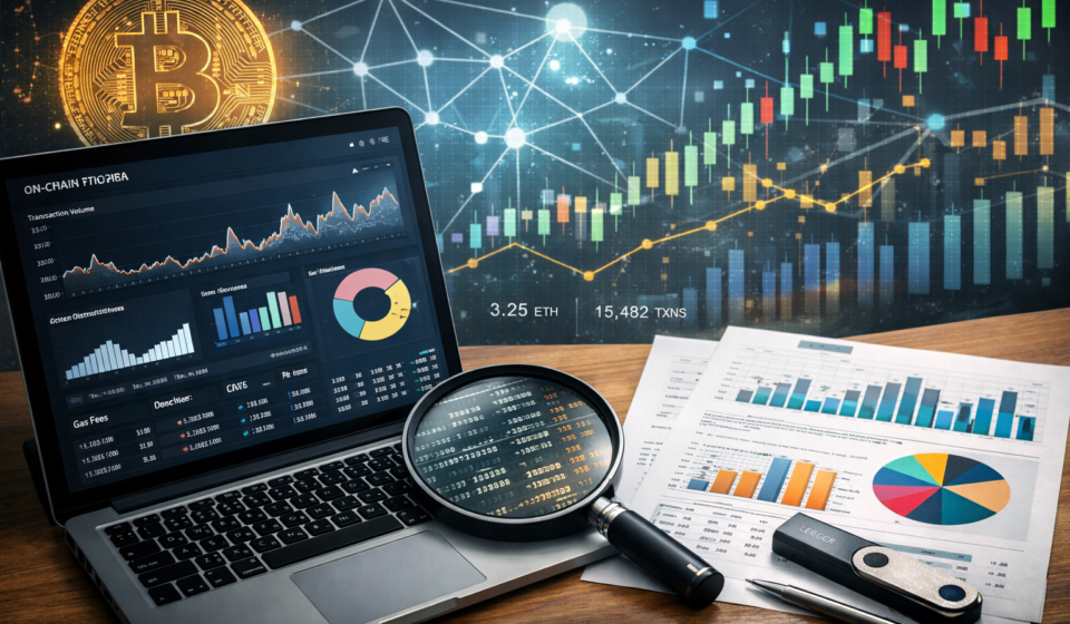 on-chain activity metrics visualized across blockchain networks