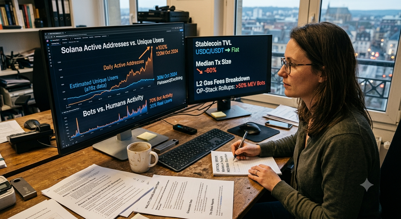 Active Addresses vs Real Users in Crypto: 7 Critical Reasons the Metric Misleads