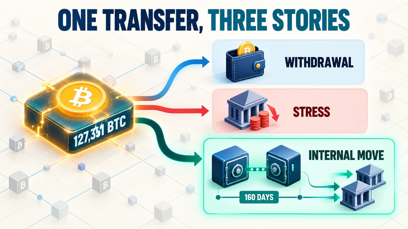 Whale Transfer Analysis: One Transfer, Three Possible Stories